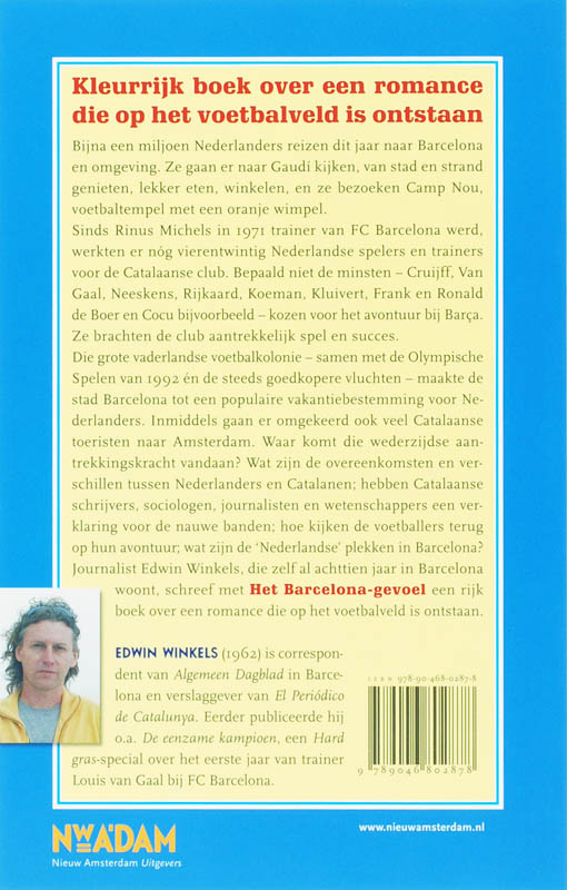 Het Barcelona gevoel achterkant