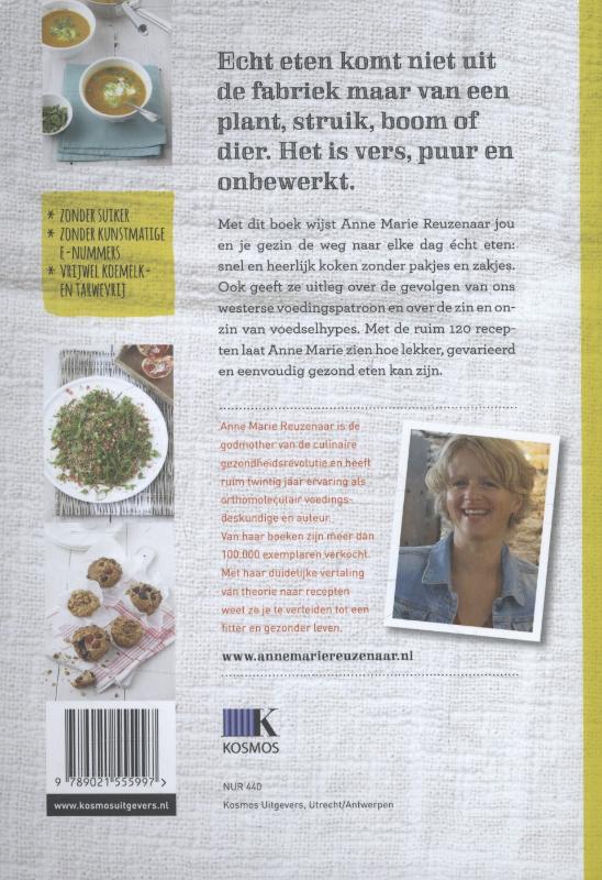 Natuurlijk! elke dag echt eten achterkant