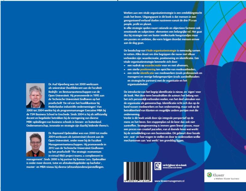 Vitale organisatiestrategie achterkant