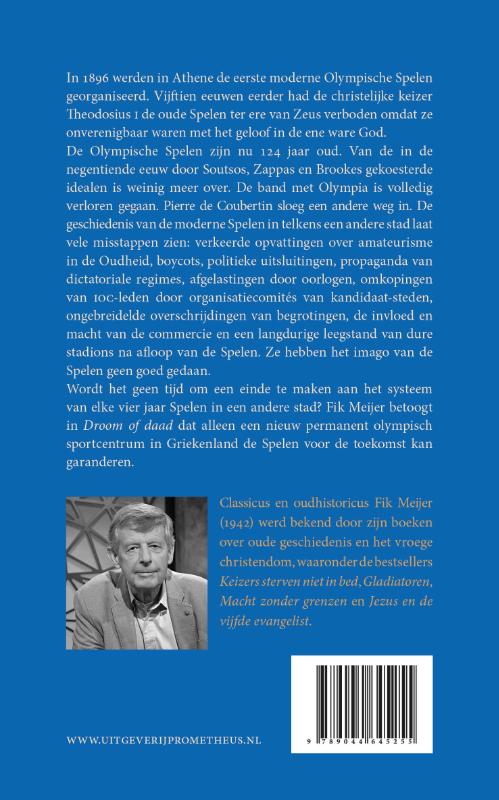 Droom of daad achterkant