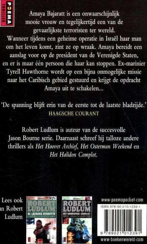 De Scorpio obsessie achterkant