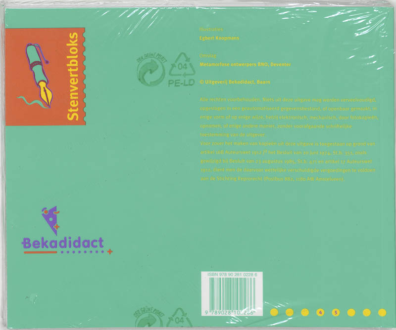 Stenvert C Groep 4/5 5 ex Klokblok achterkant