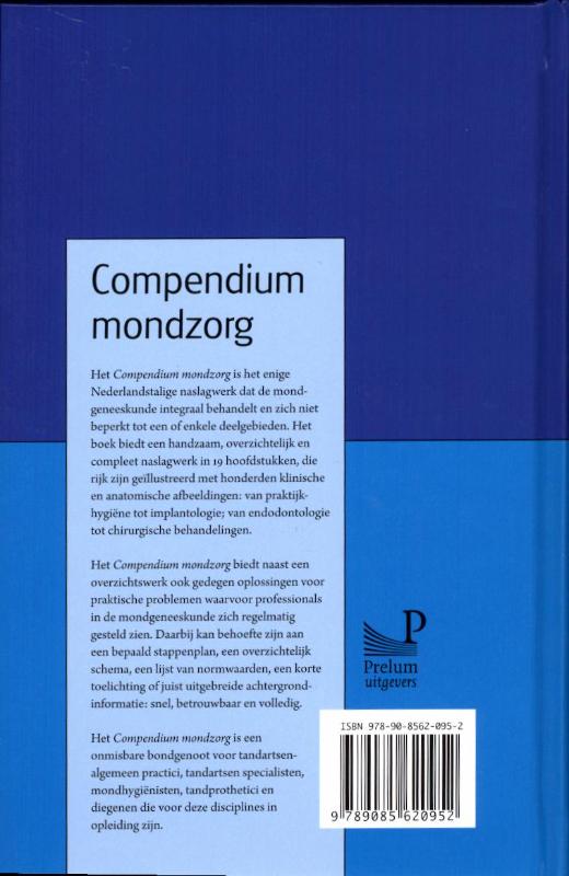 Compendium mondzorg achterkant
