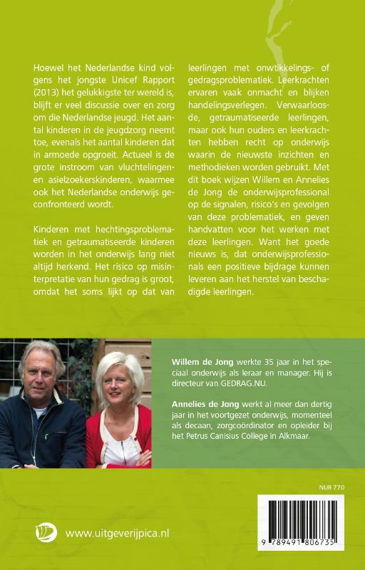 Ontwrichte kinderen in het onderwijs achterkant