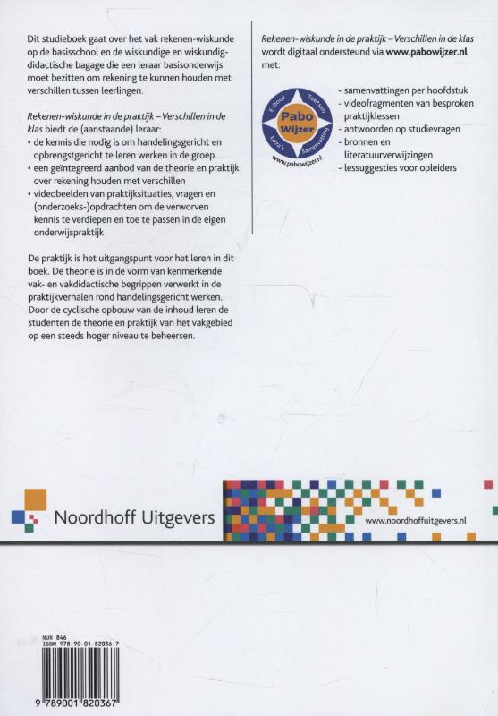 Rekenen wiskunde in de praktijk achterkant