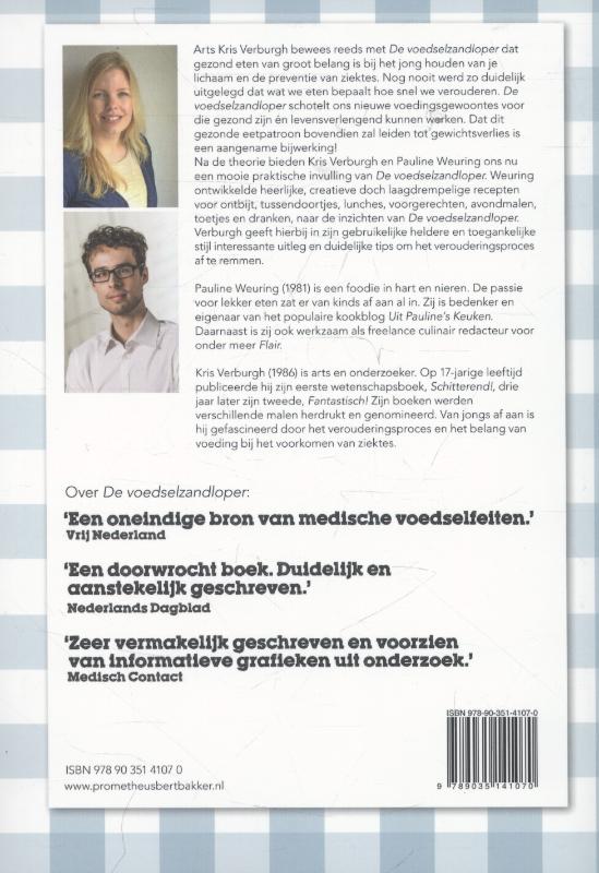 Het voedselzandloperkookboek achterkant