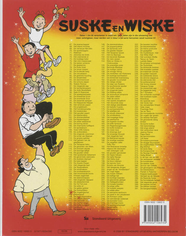 De dulle Griet / Suske en Wiske / 78 achterkant