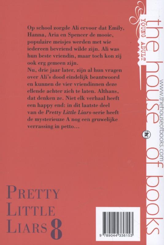 Finale / Pretty little liars / 8 achterkant