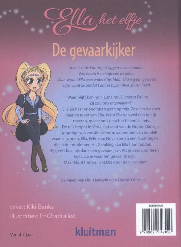 Ella het elfje 2 -   De gevaarkijker achterkant
