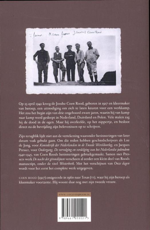 Onze dagen achterkant