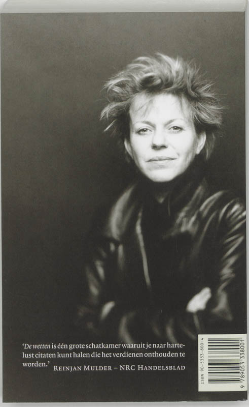 Wetten Een Editie achterkant