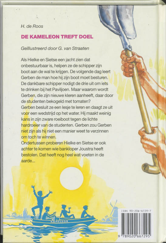 De Kameleon treft doel! / Kameleon achterkant