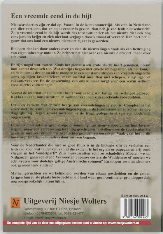 Een Vreemde Eend In De Bijt achterkant