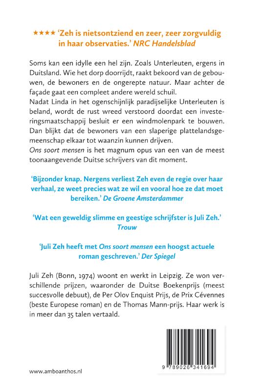 Ons soort mensen achterkant