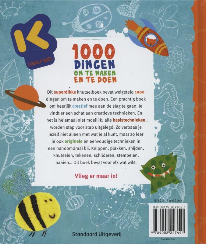 1000 dingen om te maken en te doen / Ketnet achterkant