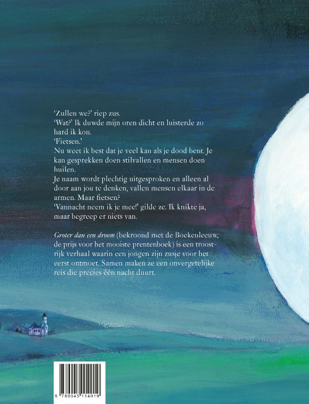 Groter dan een droom achterkant