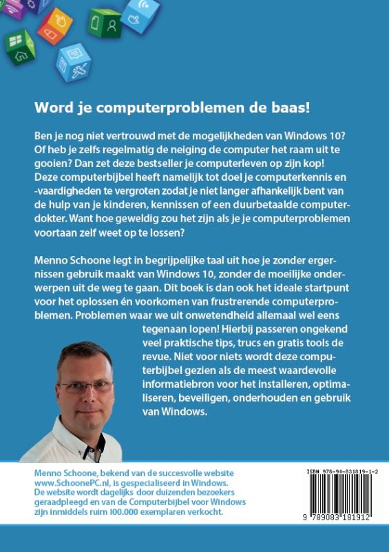 Computerbijbel voor Windows 10 achterkant