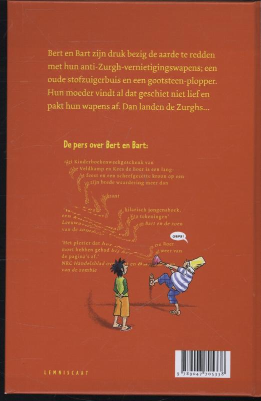 Bert en Bart redden de wereld achterkant