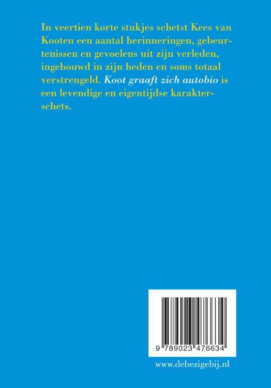 Koot graaft zich autobio achterkant