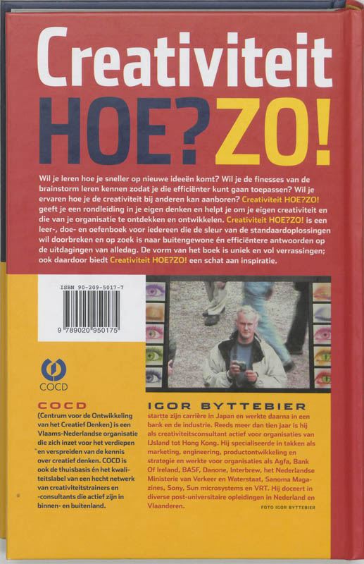 Creativiteit Hoe? Zo! achterkant