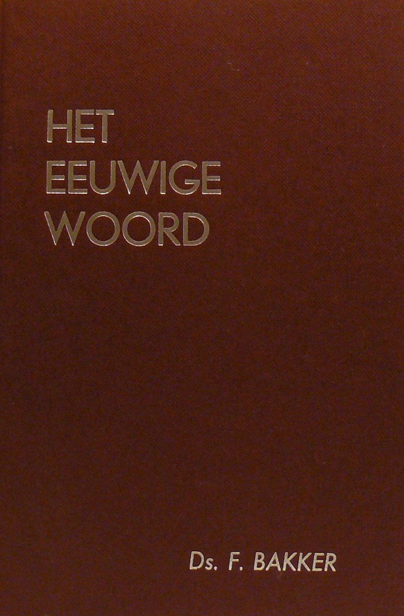 1 Eeuwige woord