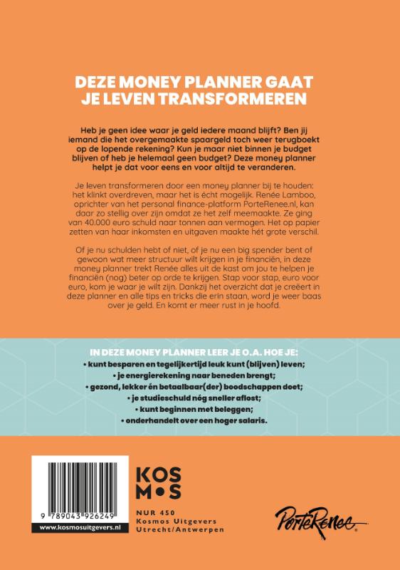 PorteRenee - Money Planner achterkant