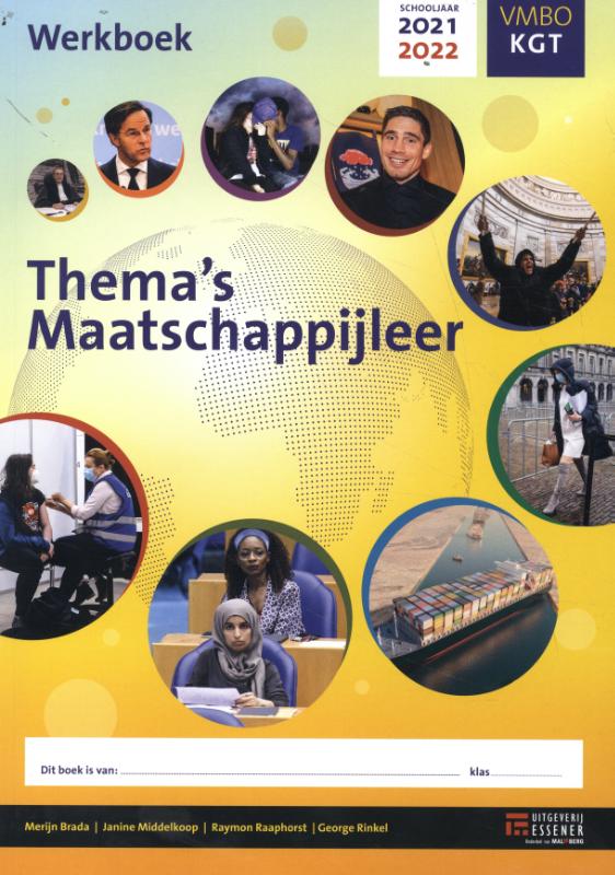Thema's maatschappijleer VMBO KGT 2021-2022 werkboek