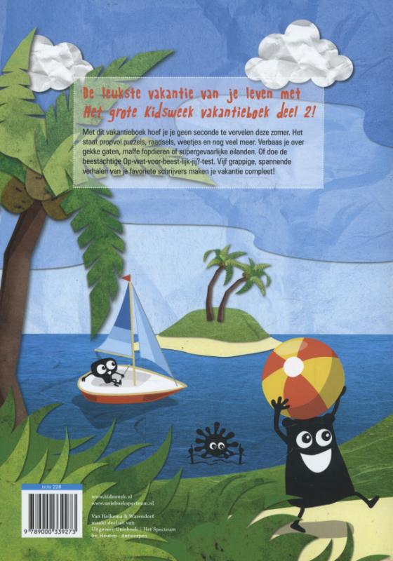 Het grote kidsweek vakantieboek 2 achterkant
