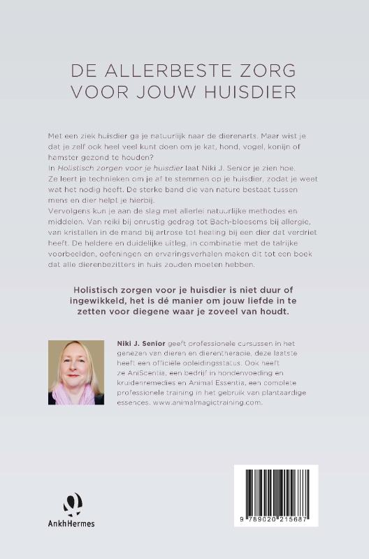 Holistisch zorgen voor je huisdier achterkant