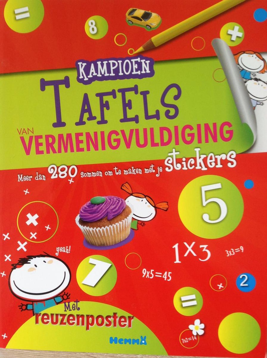 KAMPIOEN - TAFELS VAN VERMENIGVULDIGING