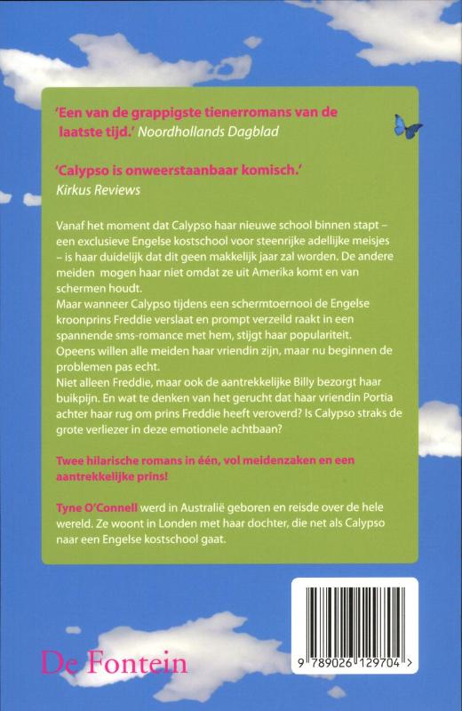 Hoe versier en verover ik een prins? / De kronieken van Calypso achterkant