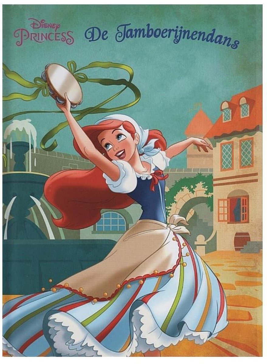 Disney prinses - Ariel -  Princess - De Tamboerijnendans - Hardcover