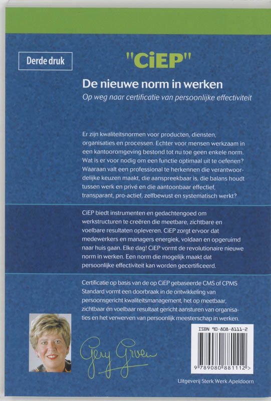 Ciep de nieuwe norm in werken achterkant