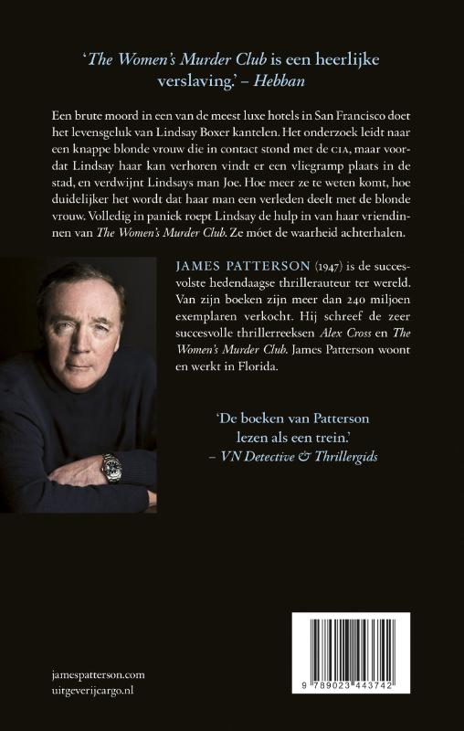 De vijftiende affaire achterkant