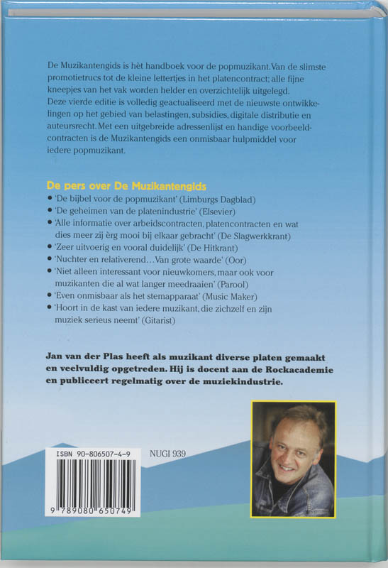 Muzikantengids 4Dr achterkant