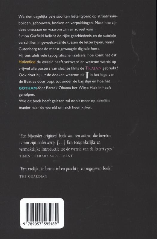 Precies mijn type achterkant