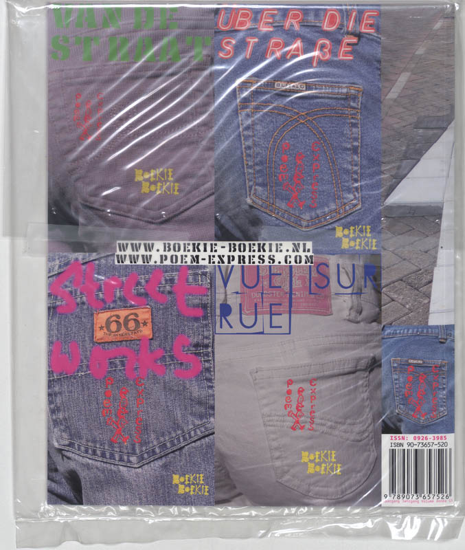 BoekieBoekie / Van de straat = uber die Strasse = Streetworks = Vue sur Rue / BoekieBoekie / 62 achterkant