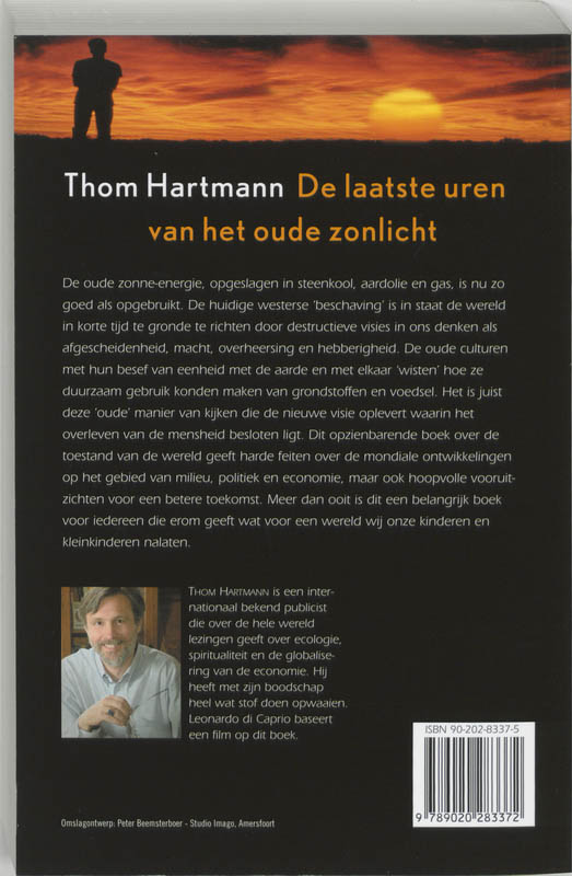 De Laatste Uren Van Het Oude Zonlicht achterkant