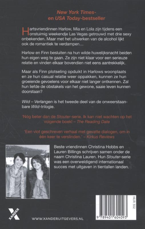 Wild verlangen achterkant