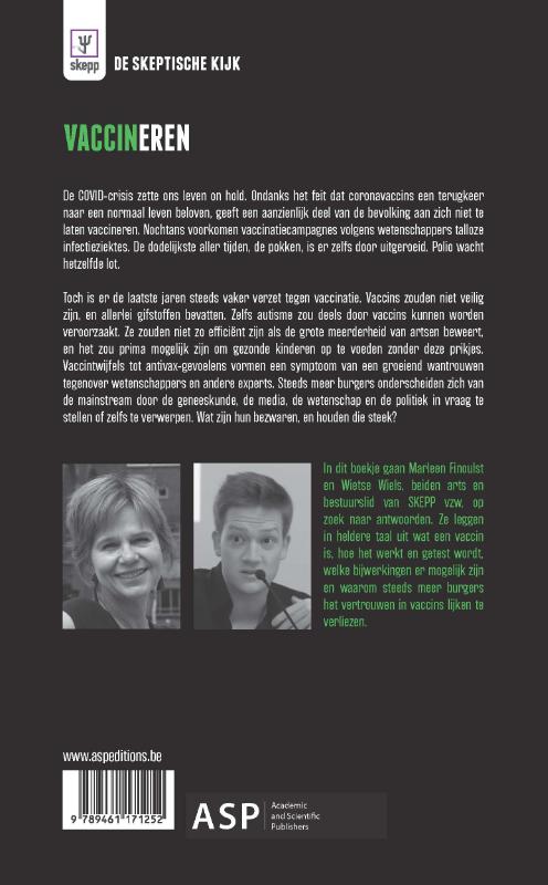 Vaccineren achterkant