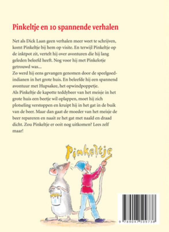 Pinkeltje 23 -   Pinkeltje en 10 spannende verhalen achterkant