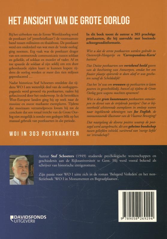 Het ansicht van de grote oorlog achterkant