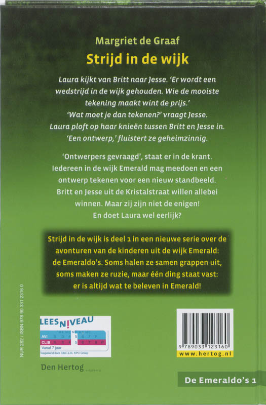 Strijd In De Wijk achterkant