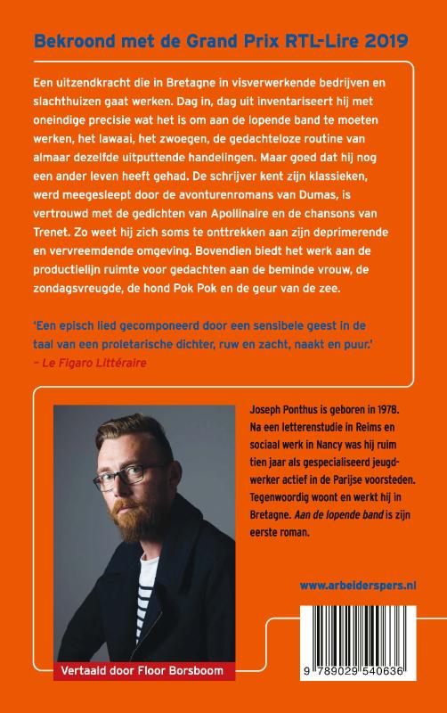 Aan de lopende band achterkant