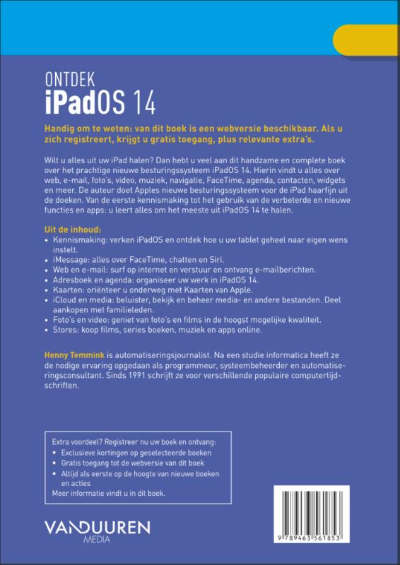 Ontdek iPadOS 14 / Ontdek achterkant