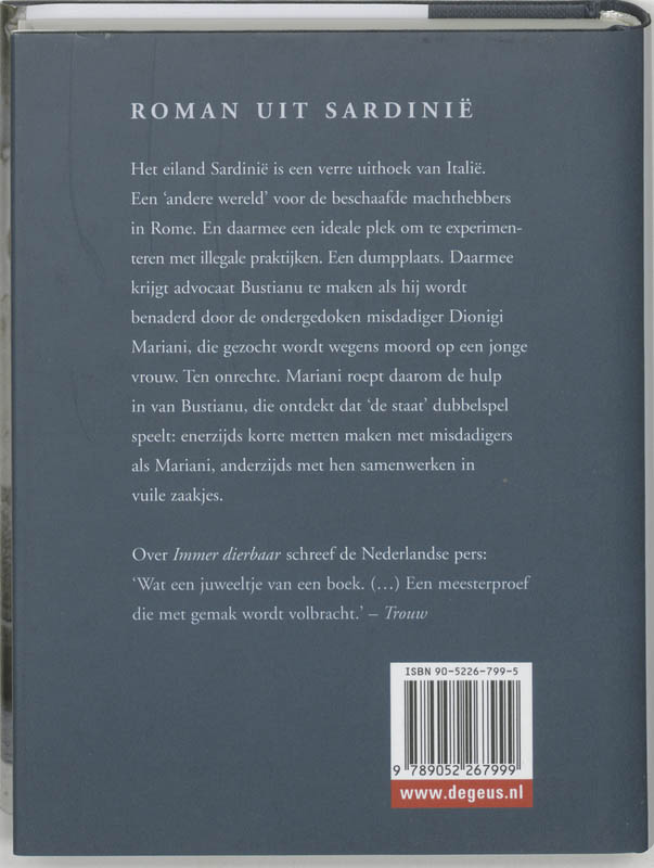 De Blauwe Tong achterkant