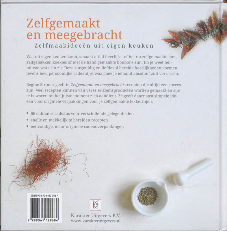 Zelfgemaakt en meegebracht achterkant