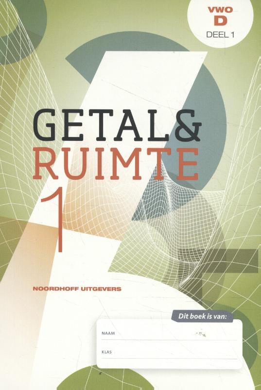 Getal & Ruimte VWO D deel 1