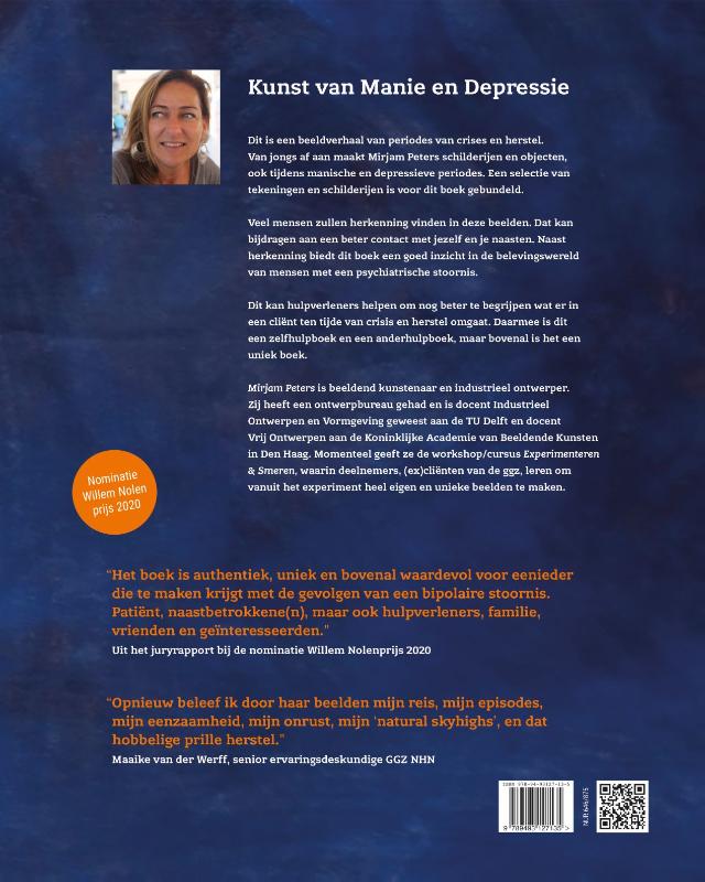 Kunst van manie en depressie achterkant