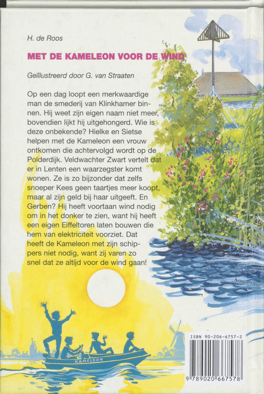 Met de Kameleon voor de wind / Klassieke editie / Kameleon achterkant